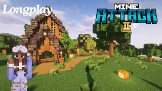 Minecraft Longplay - Cowbarn-  MineAttack 2 - (no commentary) 1.21.4