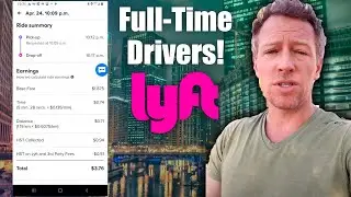 My BEST Tips For Full-Time Lyft & Uber Drivers!