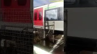 Stansted Express 745102 passes Cheshunt for London Liverpool Street