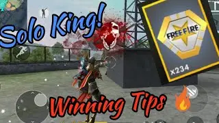 Showdown mode gameplay !! Tips to win solo match - Free fire battlegrounds