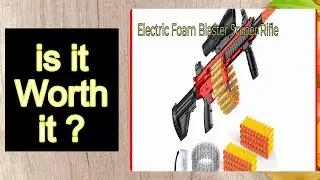 Electric Foam Blaster Sniper Rifle Features - Important Information