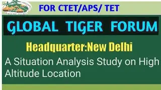 Global  Tiger Forum: GTF