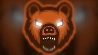 SpeedArt -  Grizzly Bear Mascot Logo