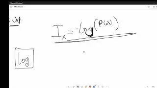 entropy and information theory | quick review