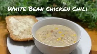 White Bean Chicken Chili - MyWW - 1 Point Blue and Purple - Weight Watchers - Easy Crockpot Recipe
