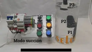 Relevador de control de nivel, Selec WLCA2M1, Demostración