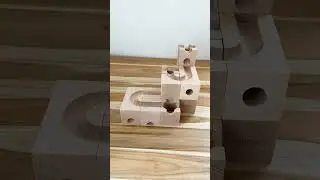 Cuboro Marble Run in Action!