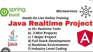Java Real Time Project  Full Project 