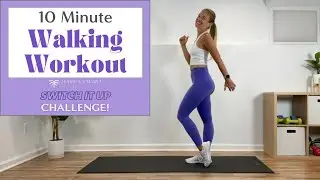10 Minute Walking Workout - Indoor Walking Workout | Low Impact