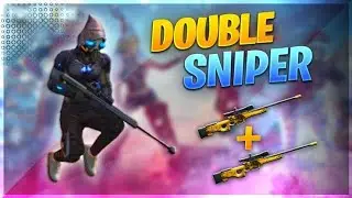 DOUBLE SNIPER 💪💥💥tips and tricks how to use double sniper like PC player in mobile 🖤🖤