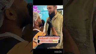 Khamzat Chimaev Face-Off with a fan at a restaurant #khamzatchimaev #khamzat_chimaev #borz #ufc #mma