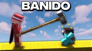 Banindo HACKERS no HYPIXEL, achei TOP MUNDIAL TRAPACEANDO!