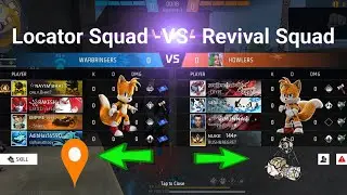 Locator Squad -vs- Revival Squad 🧐😃😊 #FreeFire #Empire__7777 #Clashsquad #Battle 
