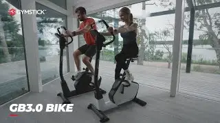 Gymstick GB3.0 Exercise Bike: 16 Resistance Levels & App Compatible