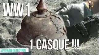 CASQUE PICKELHAUBE WW1 SORTIE DETECTION