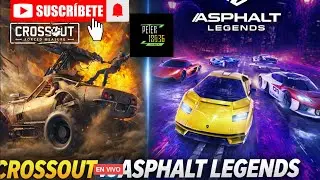 Jugando con subs | Crossout y Asphalt Legends | Gameplay español PS5