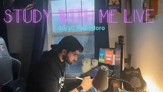 8 Hour Study With Me LIVE | Medical Student - USMLE Step 1 | 80/10 Pomodoro w/ Lofi (01/14/25)