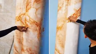 🔥(DIY)Techniques Fake Stone Paint On The House Column - Amazing Craft Fast and Skillful