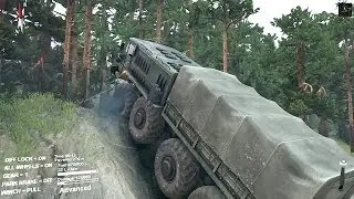 Spintires Realistic Off-Road Simulation - Episode 015 - Tree Climb