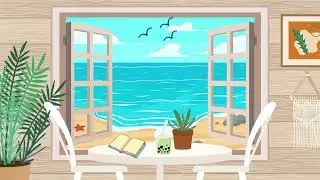 LoFi Beach | LoFi Animation | Cozy LoFi | Cozy LoFi Room