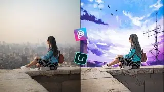 Mobile Photo Into Animation Style Effect(Lightroom PicsArt Tutorial)Vector Editing Logo Design Viral