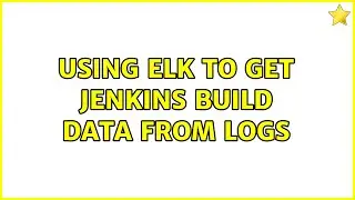 Using ELK to get Jenkins build data from logs
