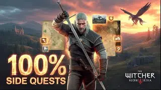 🔴Completing Every Side Quest in The Witcher 3 (100% Run) #viral #trending #gaming