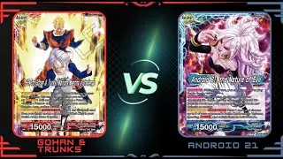 Future Gohan & Trunks vs Android 21 : DBS Locals Set 23 : The future of Red