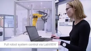 DigiMetrix Robotics Library for St&auml;ubli robot programming via LabVIEW
