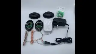 Home Security Beam Alarm Infrared Sensor Detector 12V Power Supply Doorbell DIY
