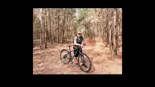 Mountain Biking George Mitchell Nature Preserve