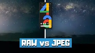 Google Pixel astrophotography - RAW vs JPEG