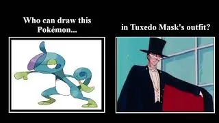 Who Can Draw Drizzile In Tuxedo Mask's Outfit? Request #drizzile #tuxedomask #pokemon2026