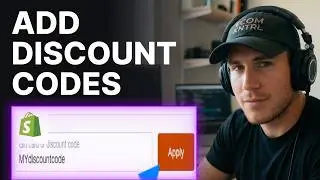 How to Add Discount Codes in Shopify (2026) | Discounts Section
