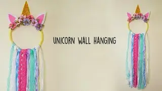 Unicorn wall hanging| Easy wall decoration
