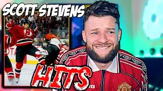 Scott Stevens NHL hits hurt to watch...