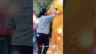 Teddy bear dance with cute girl 🥰😘❤️ / Jk funny teddy 🧸 #shorts #shortvideo #subscribe #status#viral