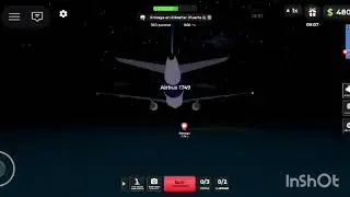 Jugando flight world en roblox airbus a320