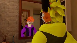 УкраЛиса Монстр? | UkraFox Monster? #vrchat #deaf #english #russia #субтитры #subtitles #furry #fox