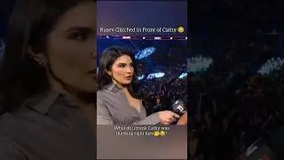 Rusev Glitched in Front of Cathy Kelley 😂🤣 #shorts #wweshorts