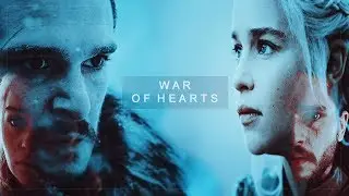 ● jon & daenerys | war of hearts