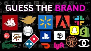 Can You Guess These Famous BRANDS Just by Their LOGO? | Logo Quiz Challenge | Part #2