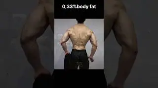 lowest body fat percentage ever😱#shorts #viral