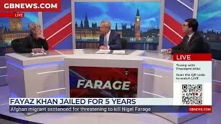 Afghan illegal migrant sentenced for threatening to kill Nigel Farage
