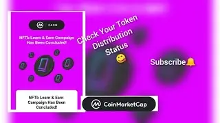 Coinmarketcap NFTB Winners List Is Out | Token Distribution Checker | Sandbox Learn & Earn Campaign