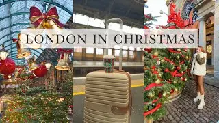 I went to London for the first time in the Christmas season | London vlog | Christmas in London