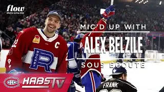 Alex Belzile should be a play-by-play announcer 🎙️ | Mic&rsquo;d up