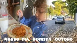A cidade está linda,fiz receita,as crianças almoçam em casa.