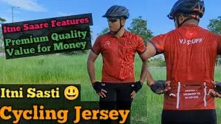 HYVE Cycling Jersey | Red Bandidas jersey | Best Cycling Jersey in a budjet | Breathable jersey