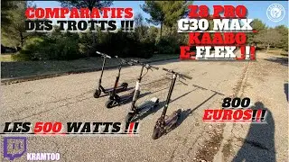 Z8 PRO VS XERIDER VS G30 MAX VS KAABO SKYLWALKER 8S !!!